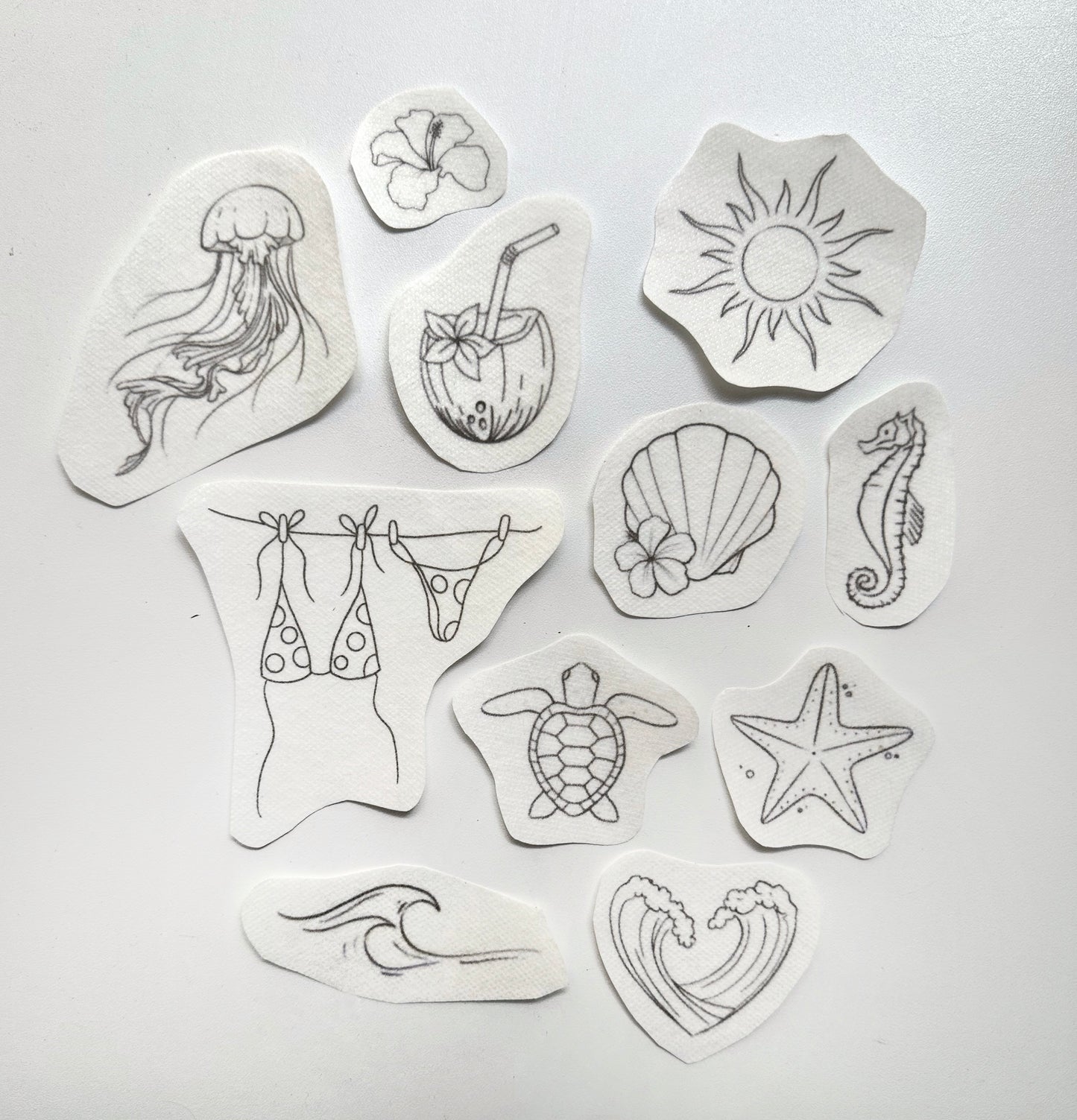 Stickers para bordar - Diseños variados