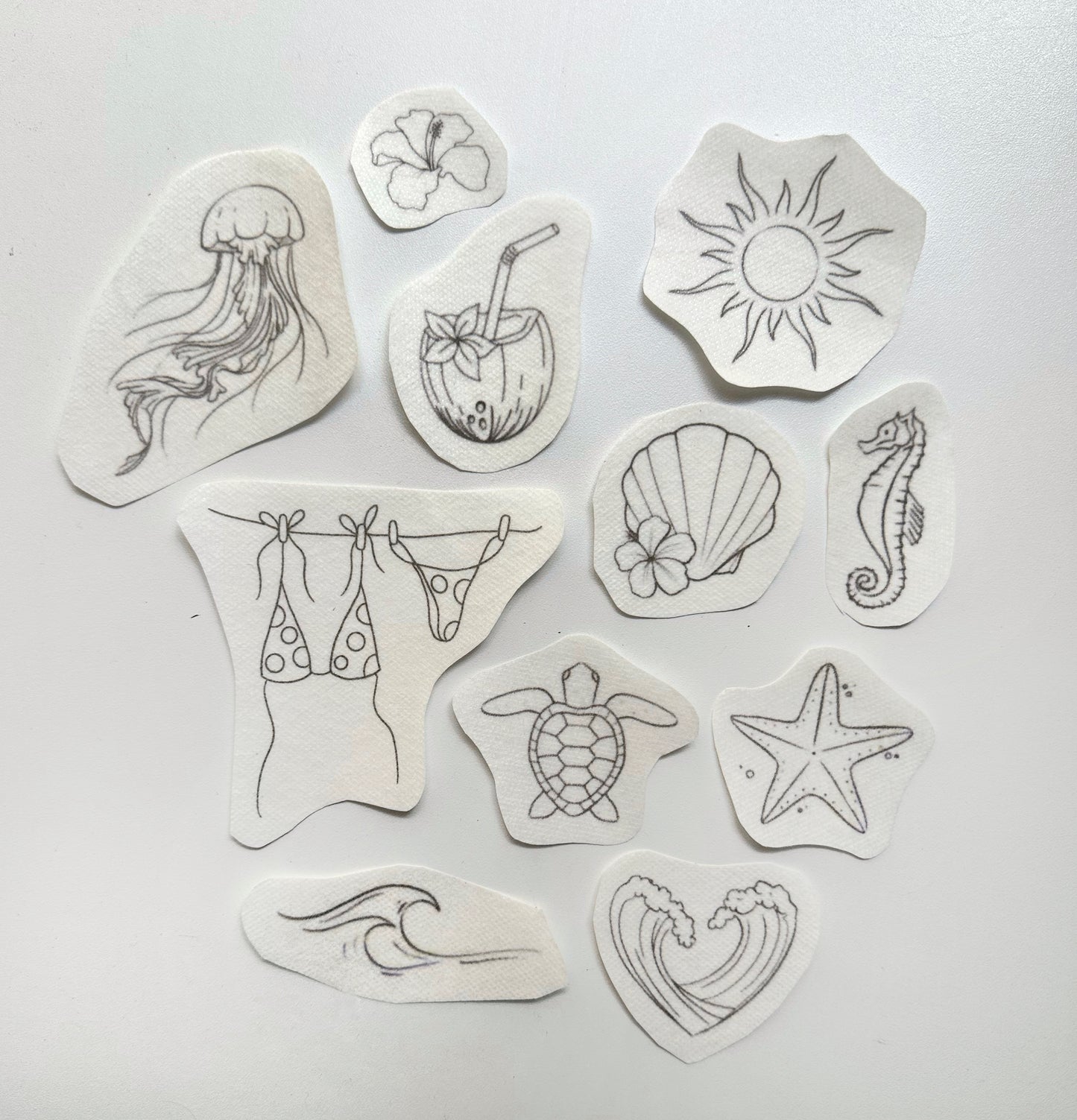 Stickers para bordar - Diseños variados