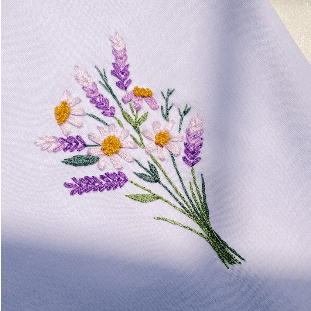 Kit de Bordado - Ramo de Flores