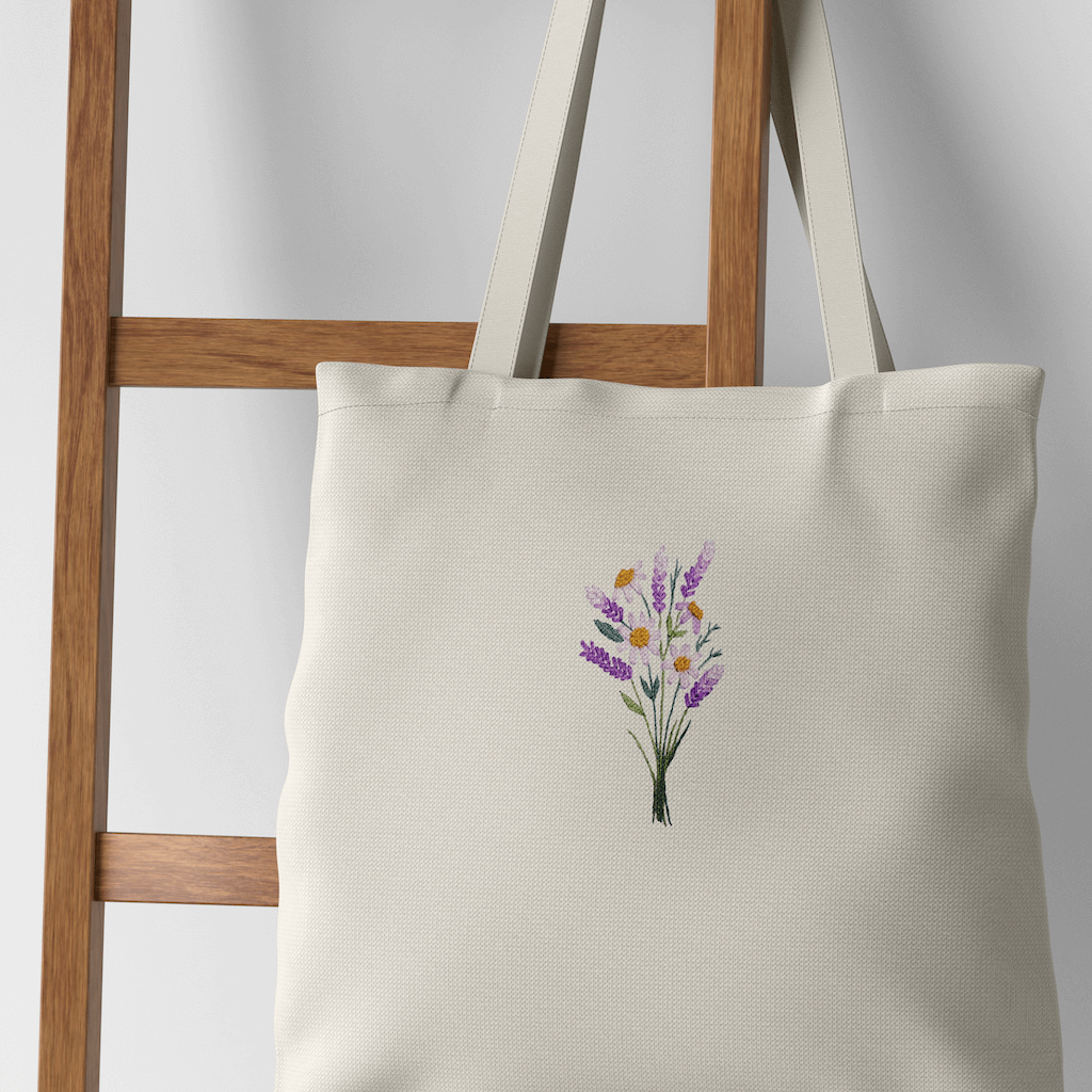 Kit de Bordado - Ramo de Flores