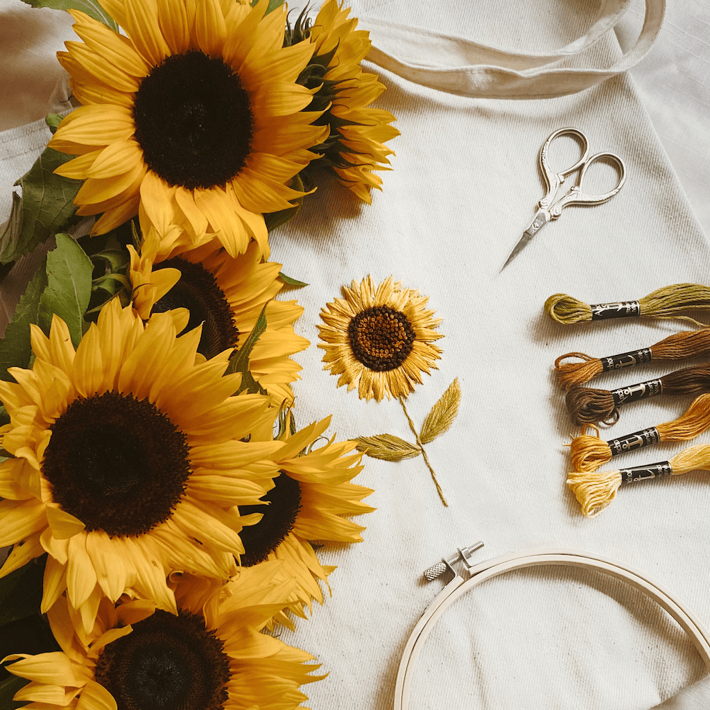 Kit de Bordado - Girasol