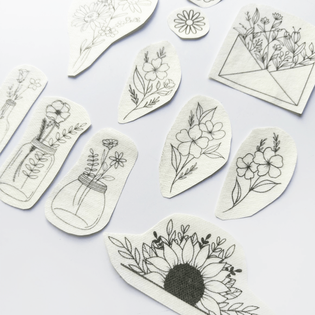 Stickers para bordar - Diseños variados