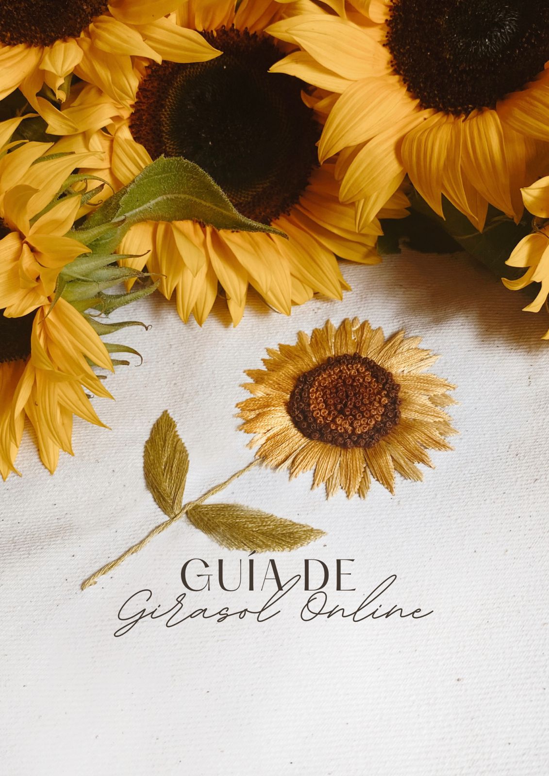 Guía de Bordado Digital - Girasol