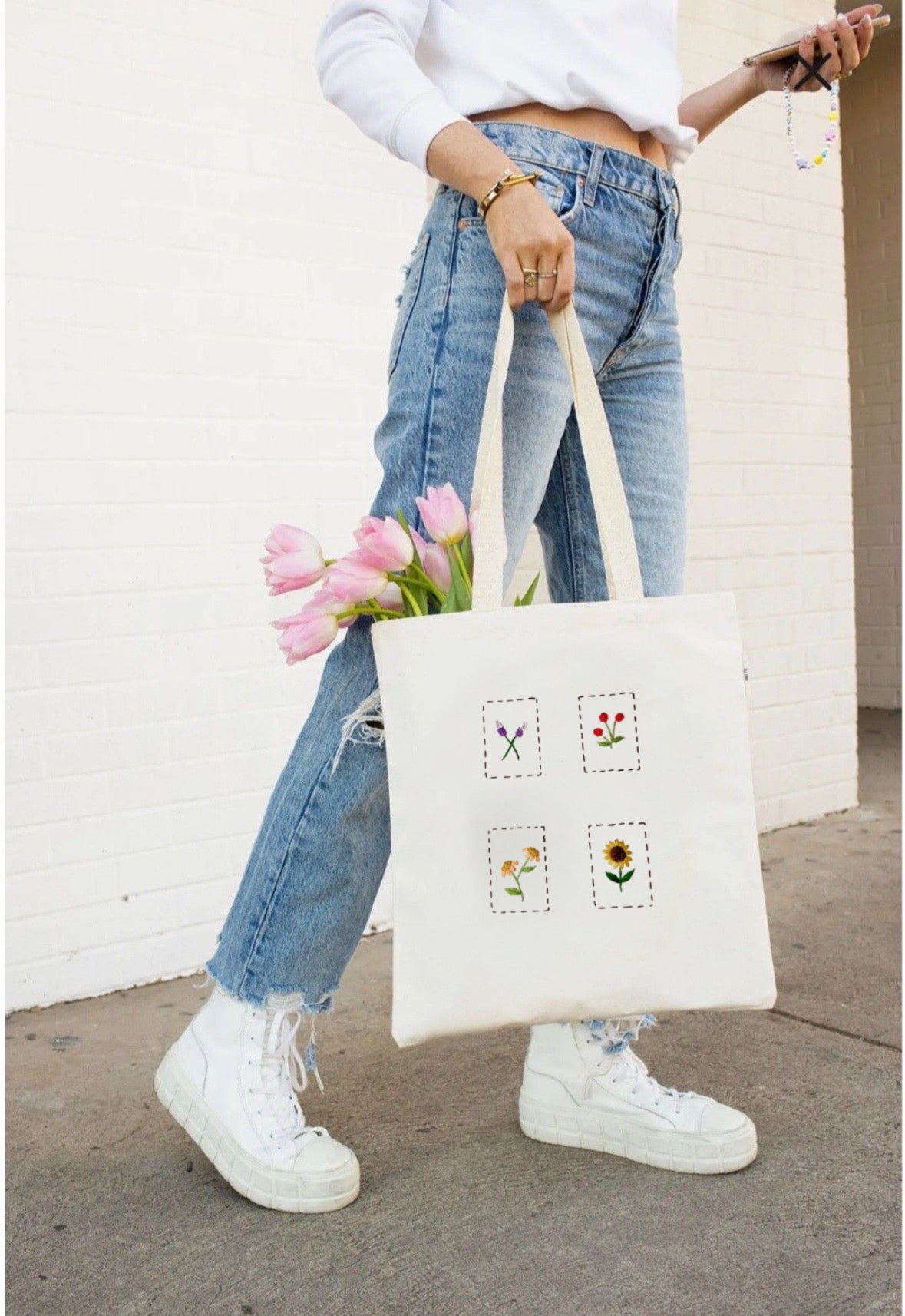 Kit de Bordado -  Flores