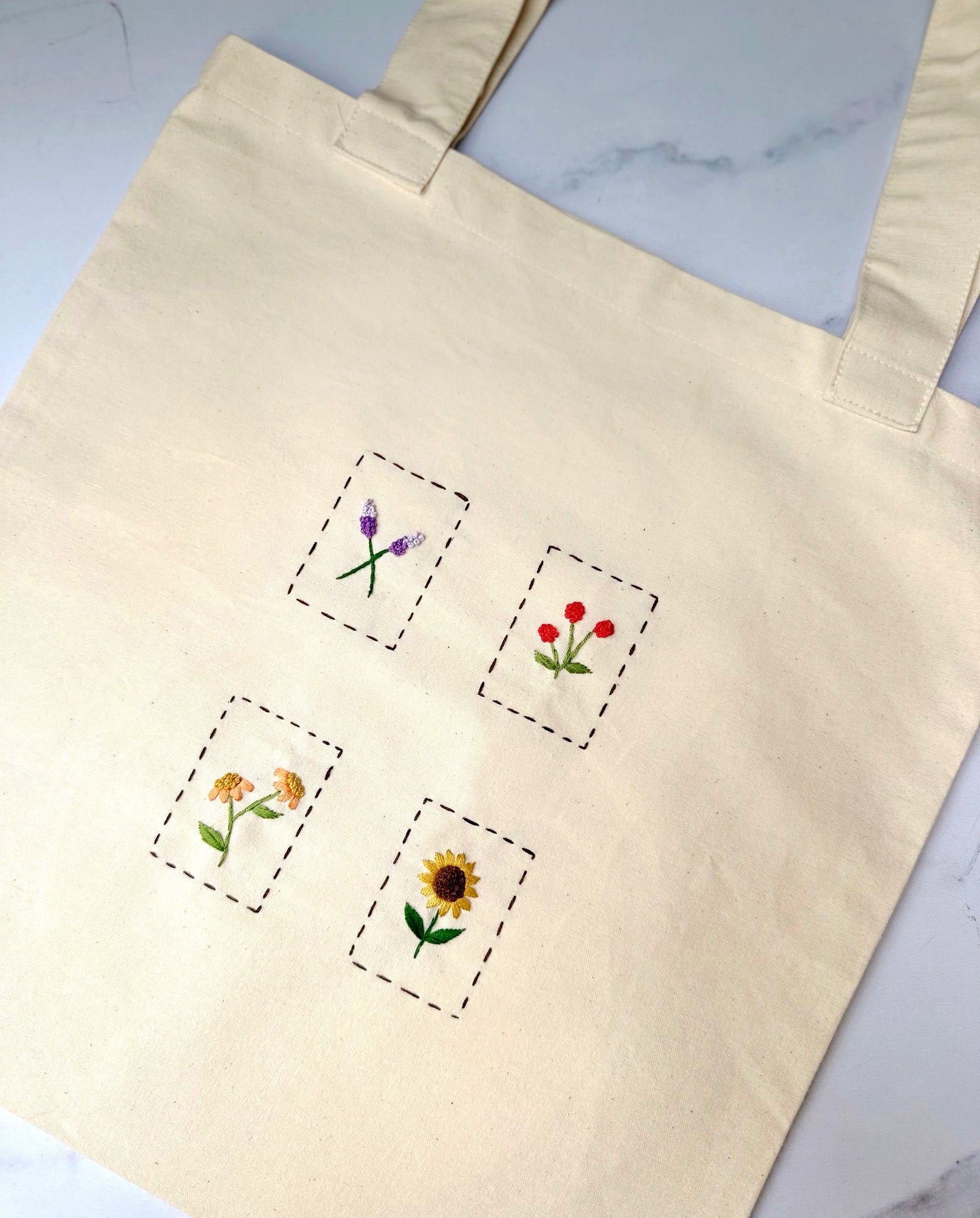 Kit de Bordado -  Flores