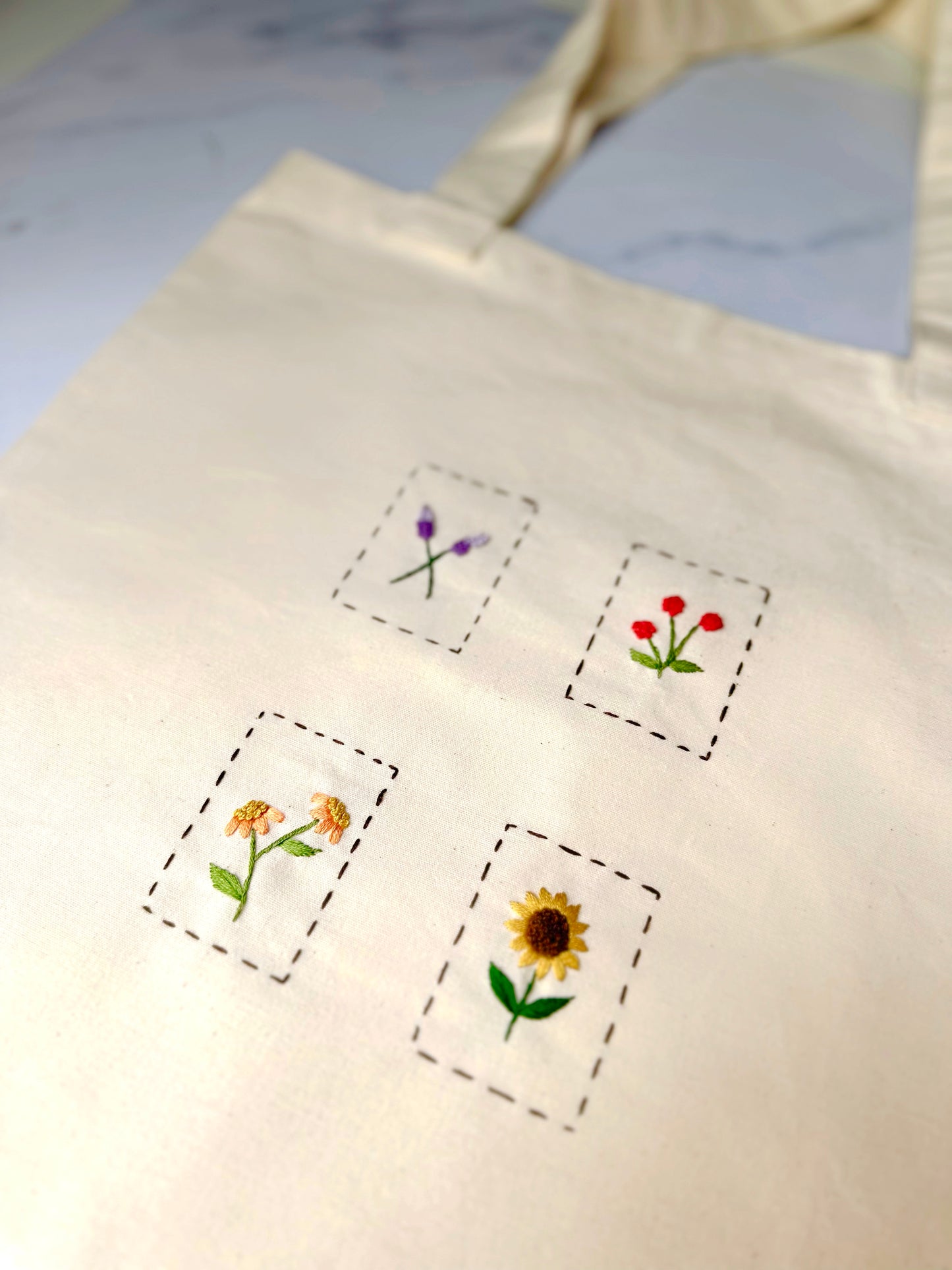 Kit de Bordado -  Flores