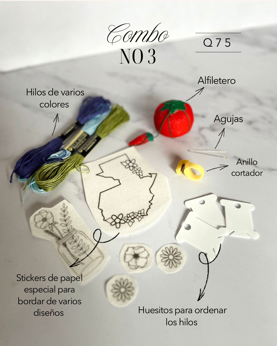 Combo de Bordado #3