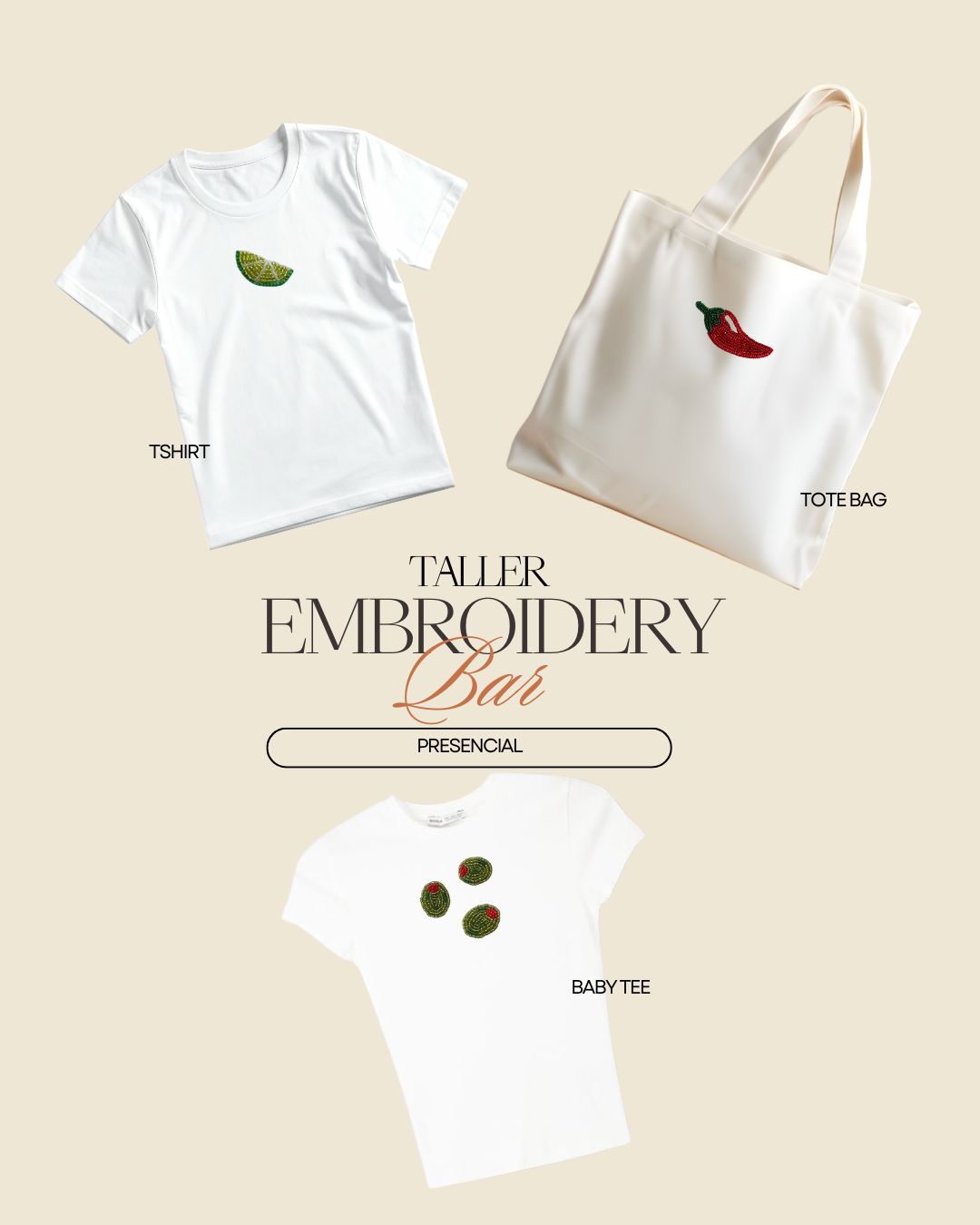 Taller Embroidery Bar